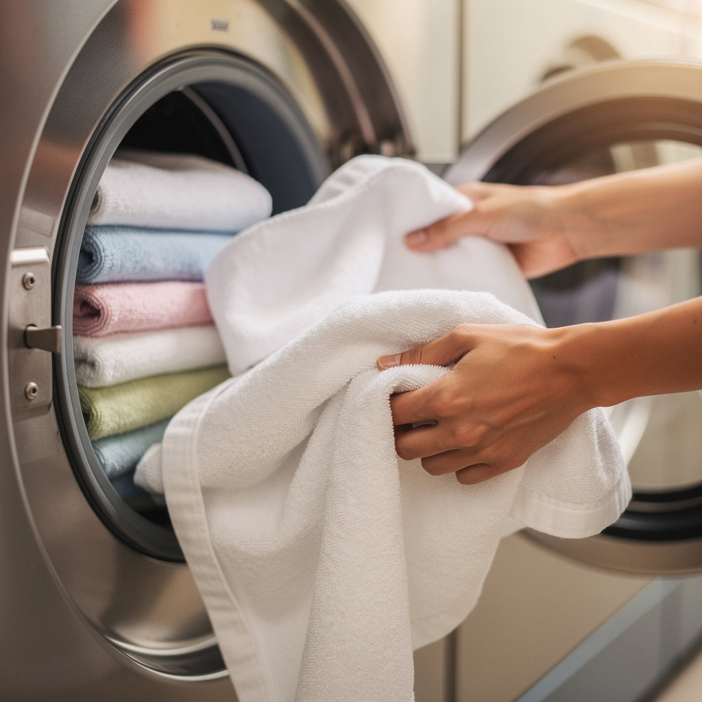 MI LAVANDERIA SUPER WASH & DRY modern laundromat with clean machines and bright interior in San Diego